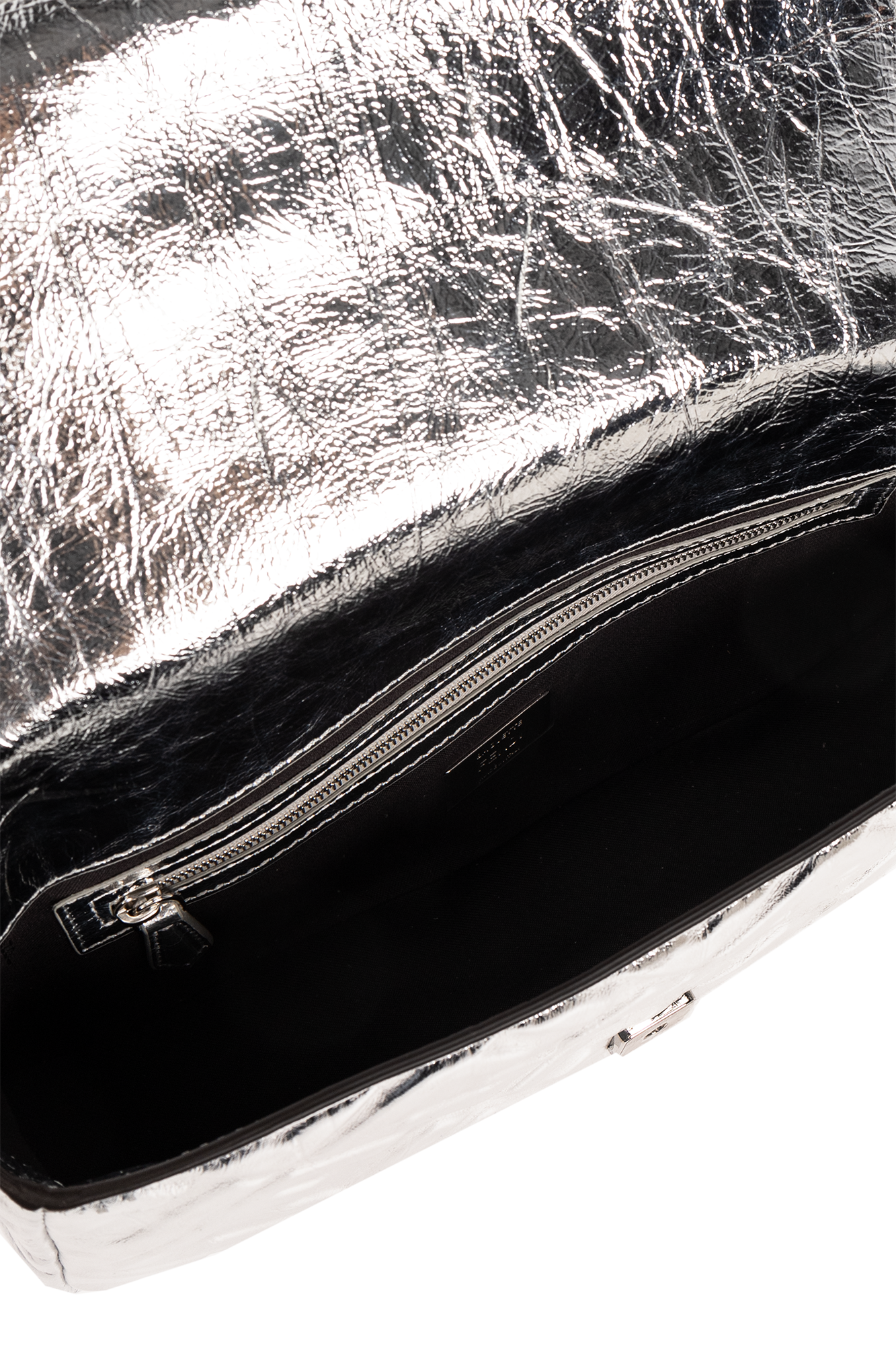 Silver 'Baguette' shoulder bag Fendi - SchaferandweinerShops